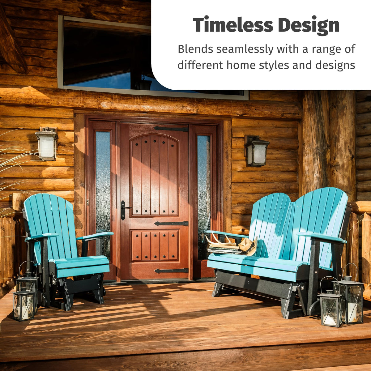 Adirondack Glider Chair Z1315